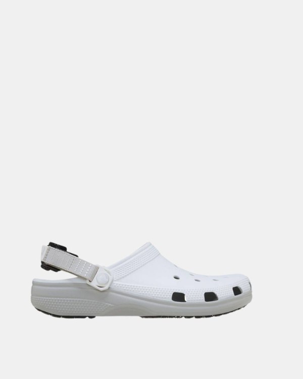 Zuecos Chancletas Hombre Crocs Blanco 211287 CLASSIC TURBO CLOG U