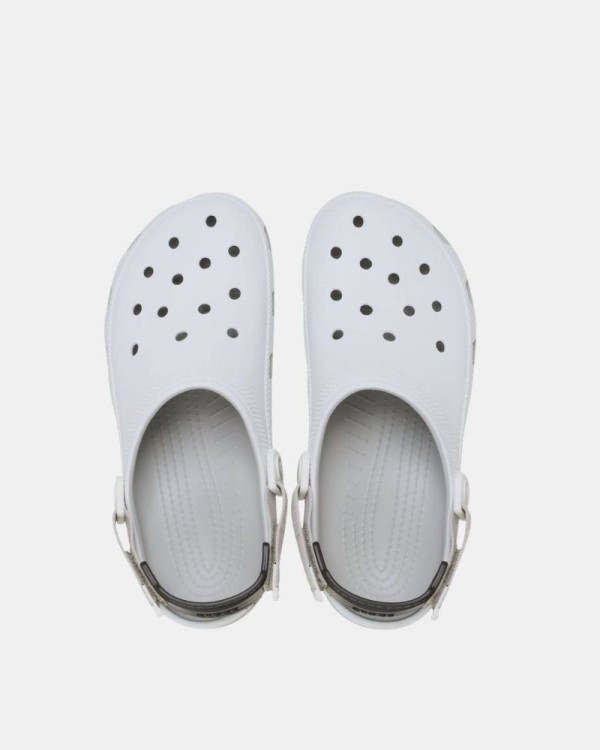 Zuecos Chancletas Hombre Crocs Blanco 211287 CLASSIC TURBO CLOG U