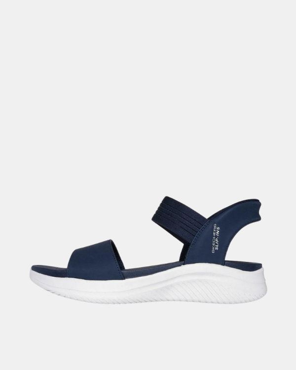 Sandálias abertas para mulher SKECHERS azul 119804 SLIP INS ULTRA FLEX 3.0