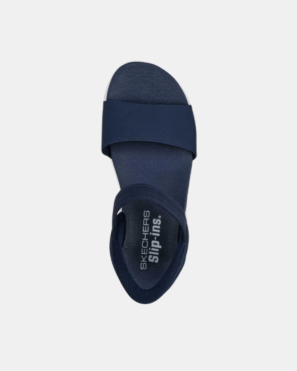 Sandálias abertas para mulher SKECHERS azul 119804 SLIP INS ULTRA FLEX 3.0
