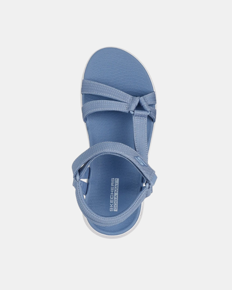 Sandálias abertas para mulher SKECHERS azul 141451 GO WALK FLEX SUBLIME
