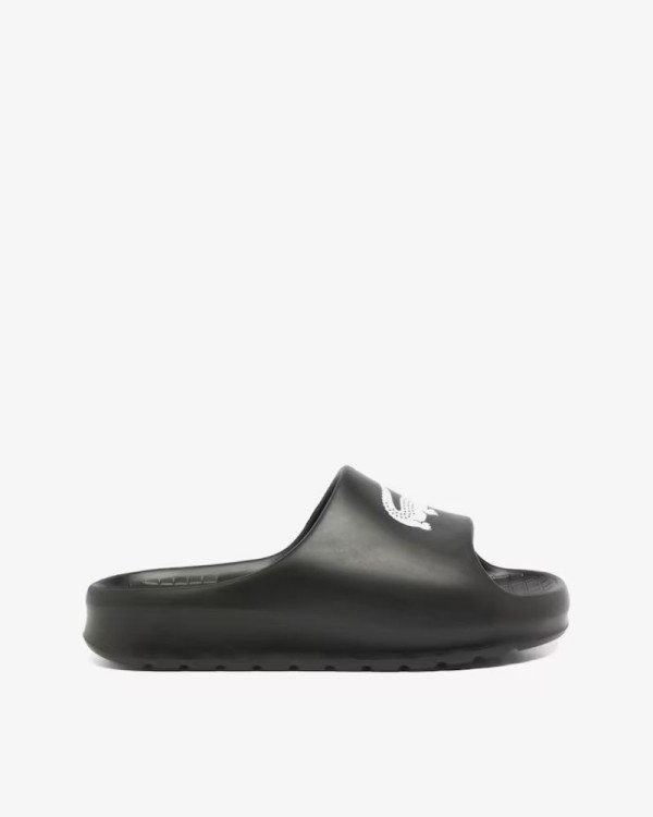 Sandalias Chancletas Mujer LACOSTE Negro 48CFA0011 SERVE SLIDE