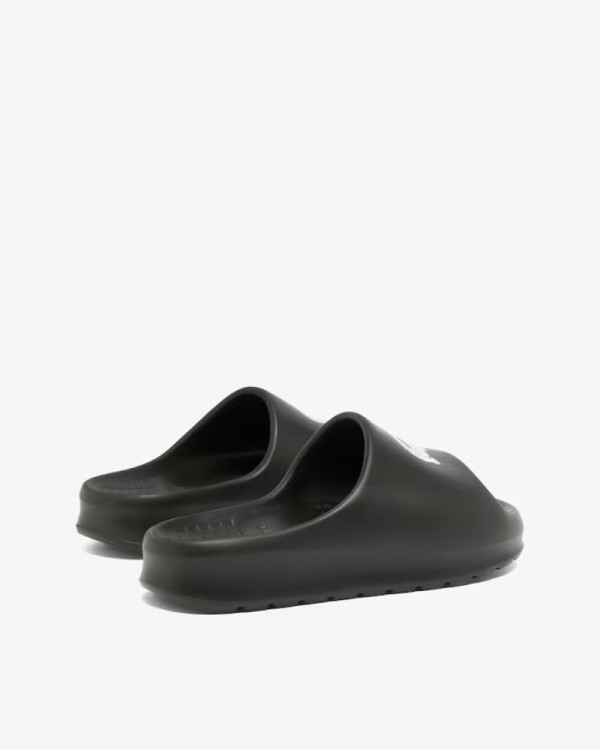 Sandalias Chancletas Mujer LACOSTE Negro 48CFA0011 SERVE SLIDE