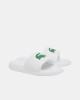 Sandalias Chancletas Mujer LACOSTE Blanco 49CFA0022 SERVE SLIDE