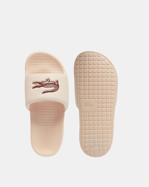 Sandálias Chinelos Mulher LACOSTE Rosa 49CFA0022 SERVE SLIDE