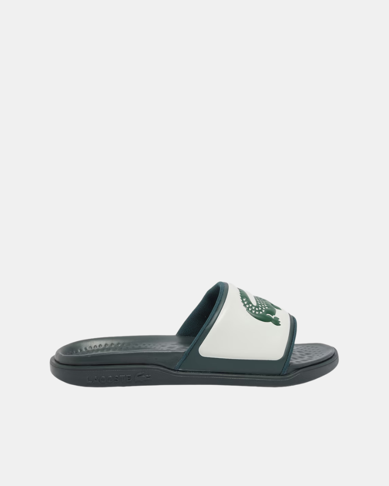 Sandálias Chinelos Homem LACOSTE Branco 49CMA0040 SERVE SLIDE