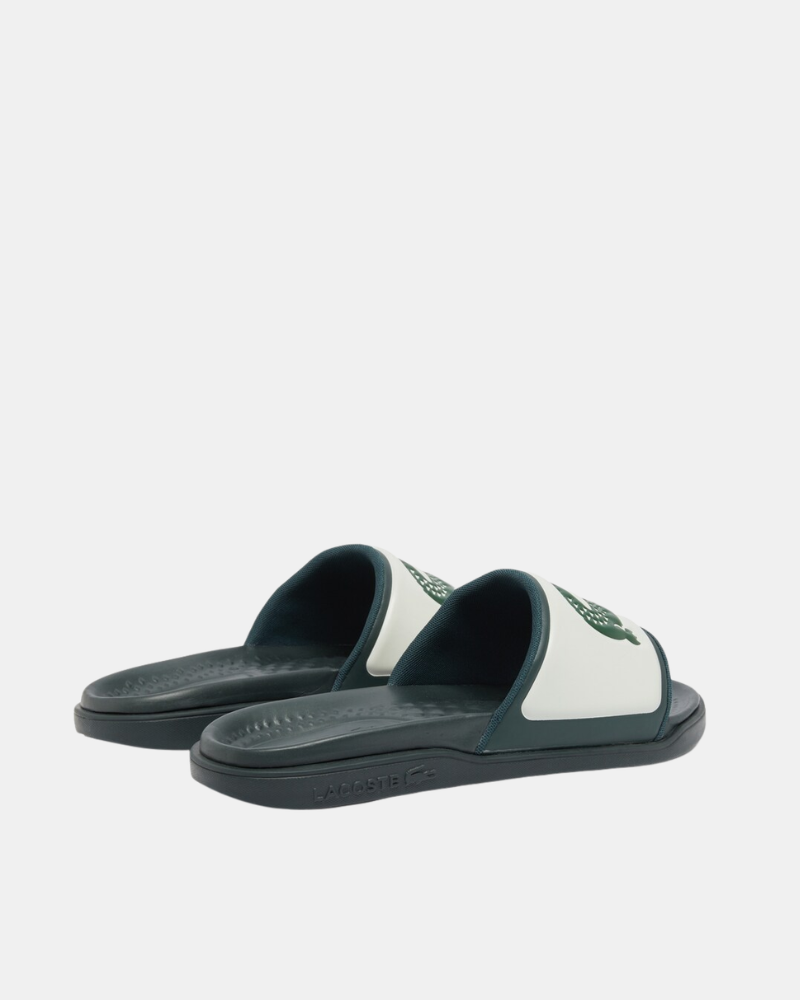 Sandálias Chinelos Homem LACOSTE Branco 49CMA0040 SERVE SLIDE