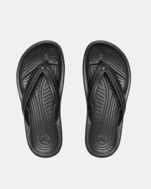 Sandalias De dedo Chancletas Mujer Crocs Negro 11033 CROCBAND FLIP