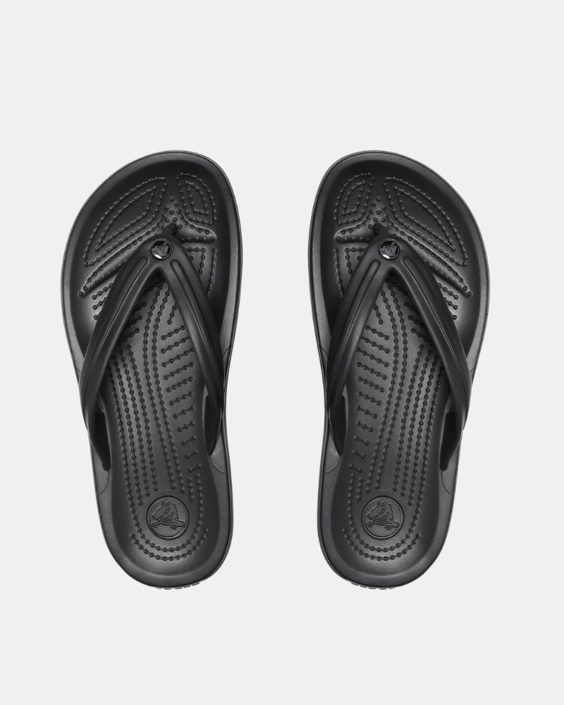Sandalias De dedo Chancletas Mujer Crocs Negro 11033 CROCBAND FLIP