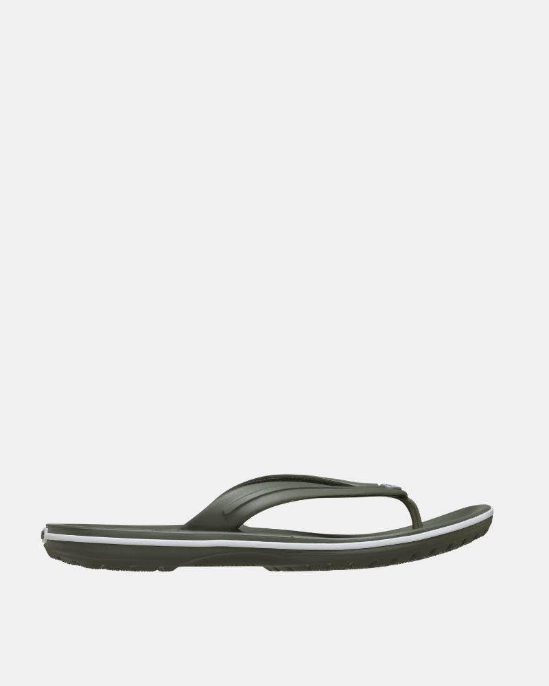 Sandalias De dedo Chancletas Hombre Crocs Verde 11033 CROCBAND FLIP
