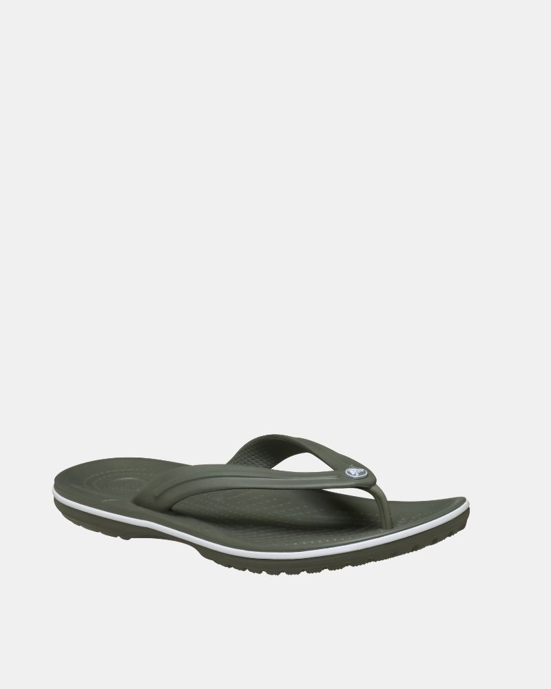 Sandalias De dedo Chancletas Hombre Crocs Verde 11033 CROCBAND FLIP