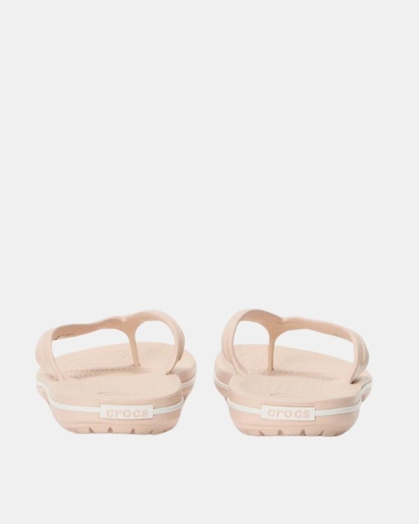 Sandalias De dedo Chancletas Mujer Crocs Nude 11033 CROCBAND FLIP