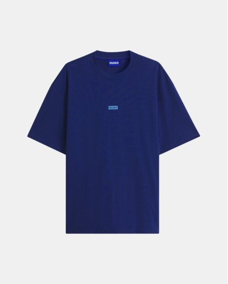 Camisetas de manga curta Homem HUGO Azul 50509776 NALONO