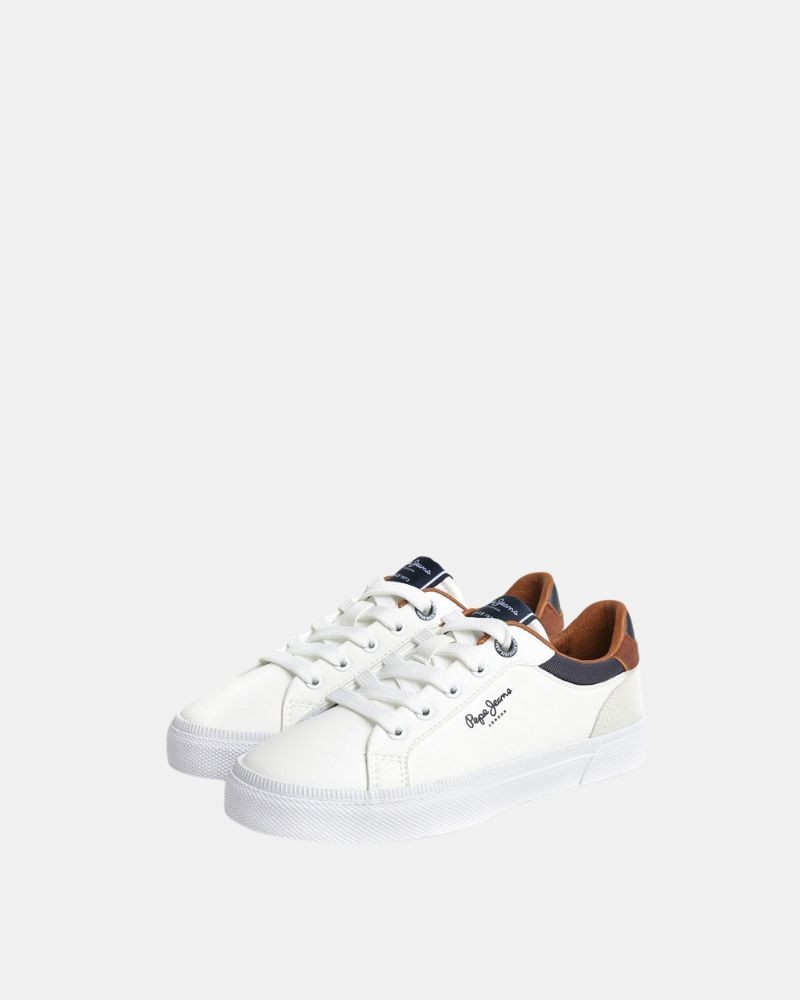 Zapatillas Bajas Infantil PEPE JEANS Blanco PBS30569 KENTON COURT