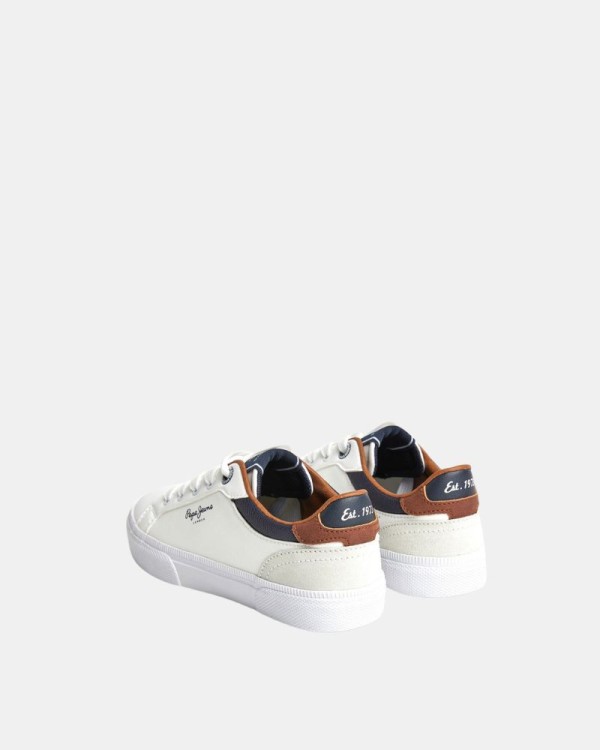 Zapatillas Bajas Infantil PEPE JEANS Blanco PBS30569 KENTON COURT