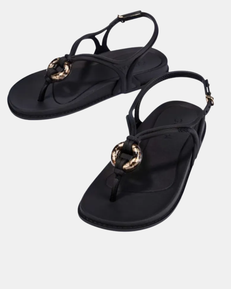 Sandalias De dedo Abiertas Mujer GRENDHA Negro 19233 EXOTICA
