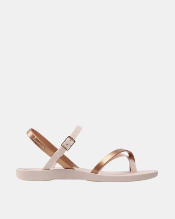 Sandálias de dedo abertas chinelos para mulher IPANEMA bege 82842 FASHION SAND VIII