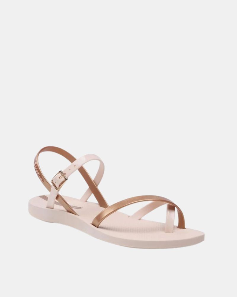 Sandálias de dedo abertas chinelos para mulher IPANEMA bege 82842 FASHION SAND VIII