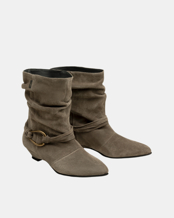 Botas Bajas Mujer Gaimo Taupe MAREN