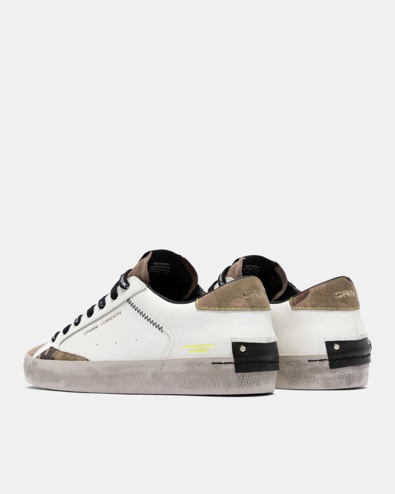 Zapatillas Bajas Hombre Crime London Blanco 10 002 AA9