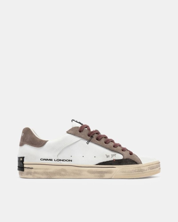 Zapatillas Bajas Hombre Crime London Blanco 10 074 AA9