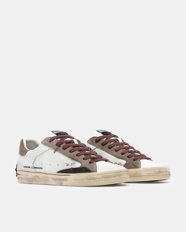 Zapatillas Bajas Hombre Crime London Blanco 10 074 AA9