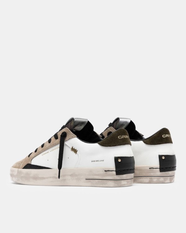 Zapatillas Bajas Hombre Crime London Blanco 10 105 AA9