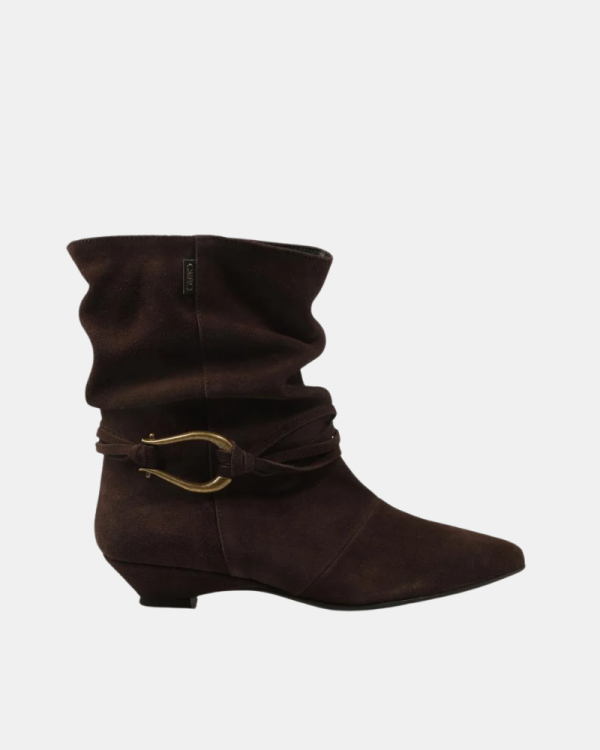 Botines Bajos Mujer Gaimo Marrón MAREN