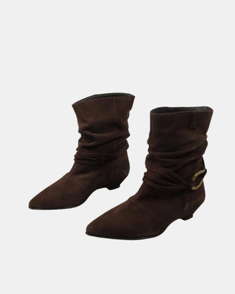 Botines Bajos Mujer Gaimo Marrón MAREN
