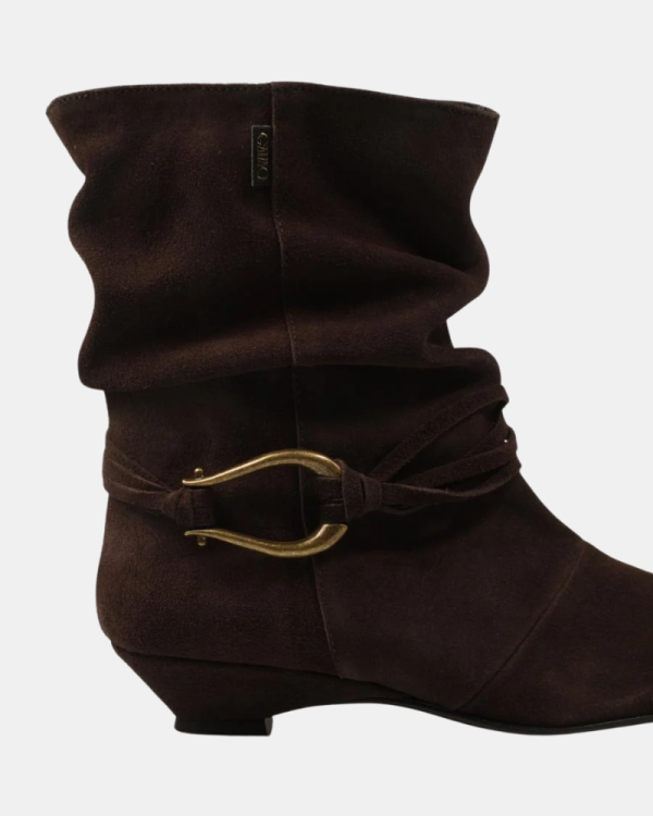 Botines Bajos Mujer Gaimo Marrón MAREN
