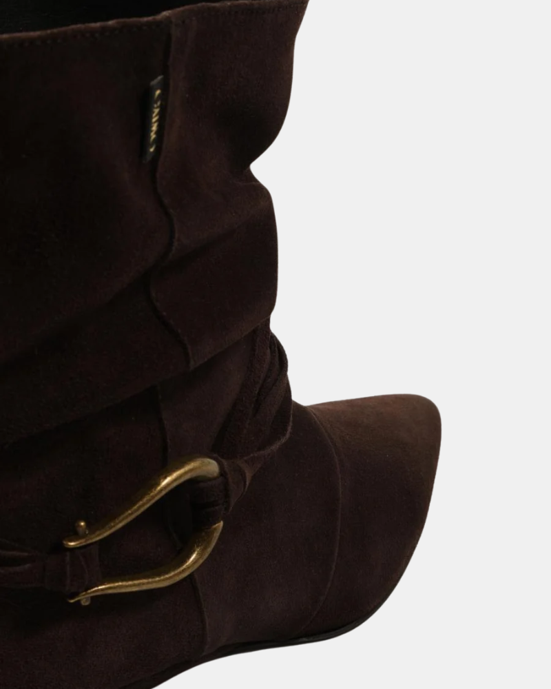 Botines Bajos Mujer Gaimo Marrón MAREN