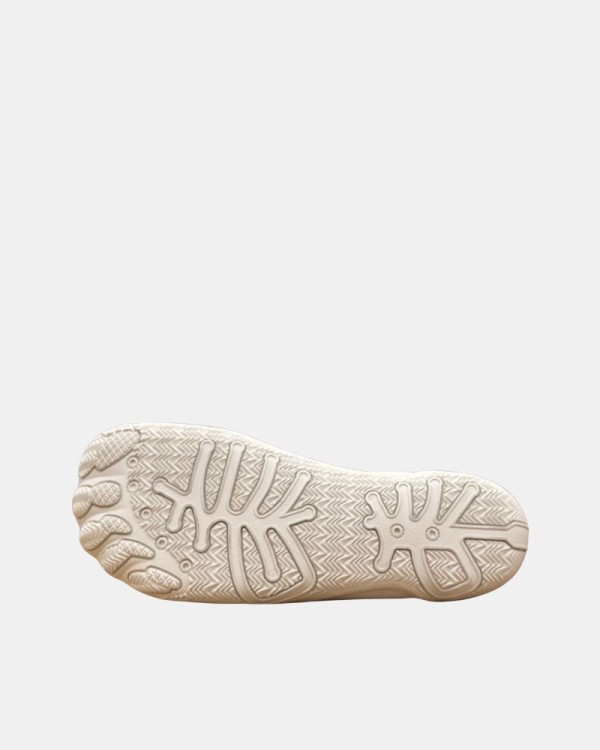 Sapatilhas Baixas Barefoot Femininas RKS Brancas KLIN