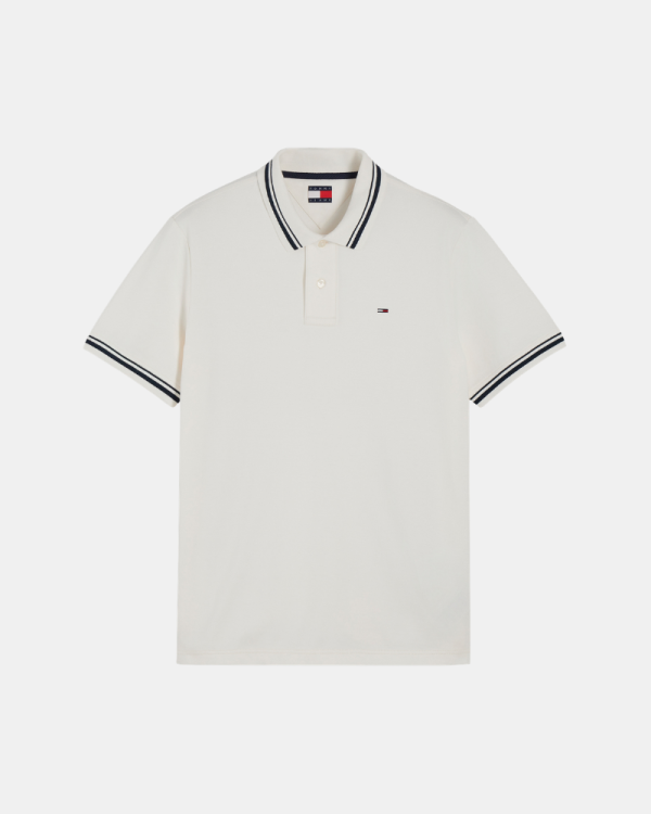 Camisetas Polos Hombre TOMMY HILFIGER Blanco DM0DM22700YBH