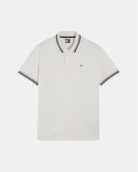 Camisetas Polos Hombre TOMMY HILFIGER Blanco DM0DM22700YBH