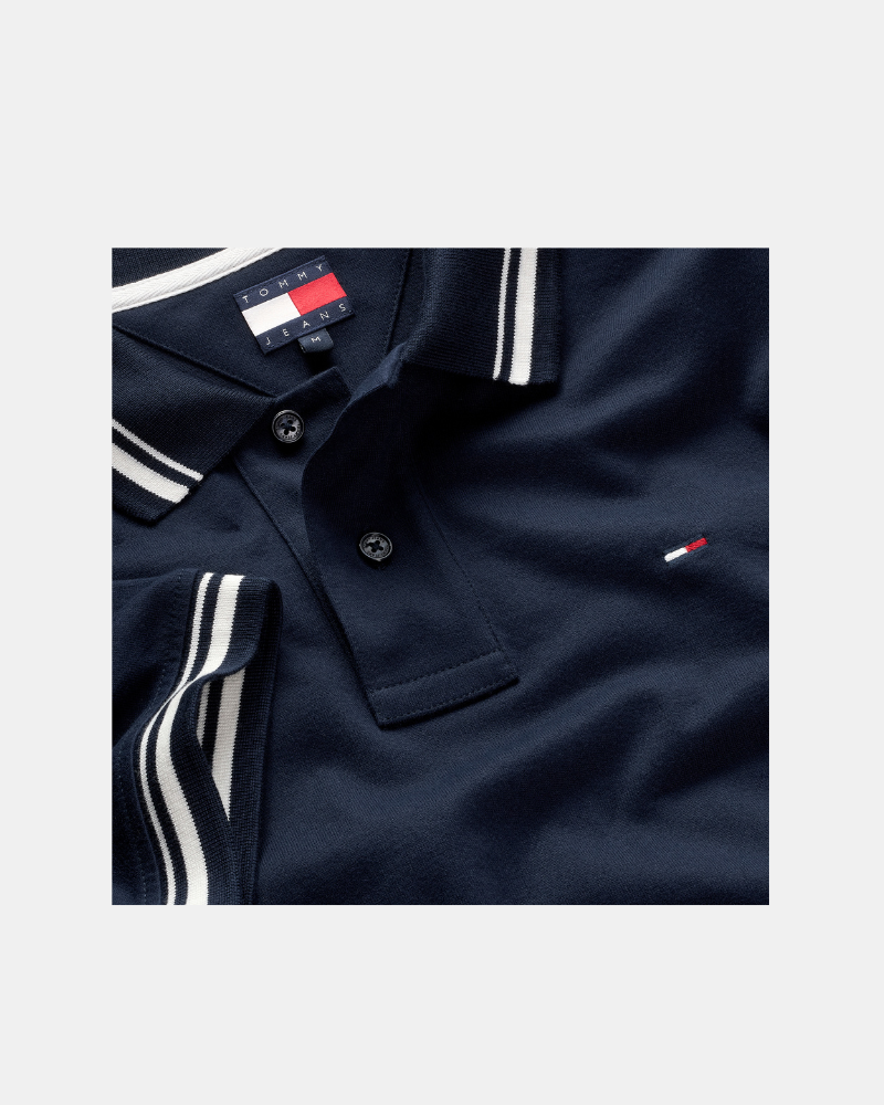 Camisetas Polos Hombre TOMMY HILFIGER Azul DM0DM22700C1G