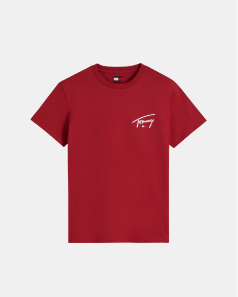 Camisetas Manga corta Hombre TOMMY HILFIGER Rojo DM0DM23550XKA