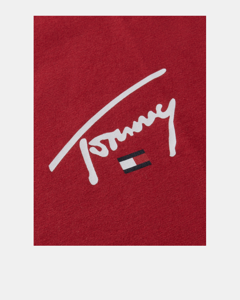 Camisetas Manga corta Hombre TOMMY HILFIGER Rojo DM0DM23550XKA