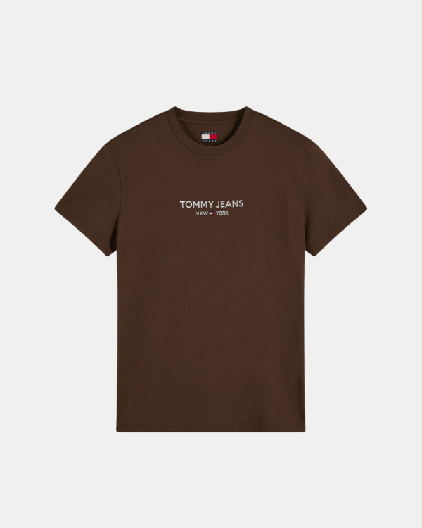 Camisetas Manga corta Hombre TOMMY HILFIGER Marrón DM0DM23890GT4