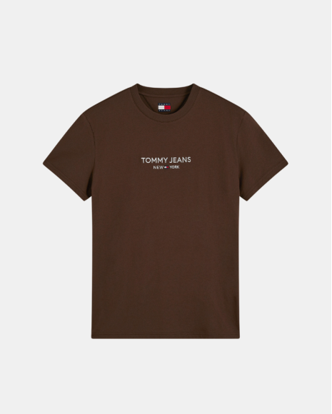 Camisetas Manga corta Hombre TOMMY HILFIGER Marrón DM0DM23890GT4