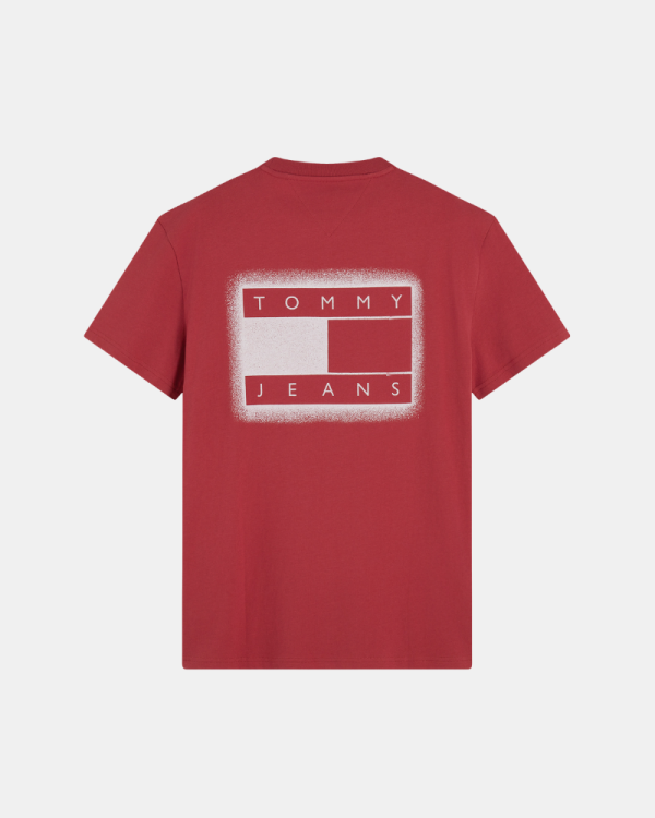 Camisetas Manga curta Homem TOMMY HILFIGER Vermelho DM0DM23886XKA