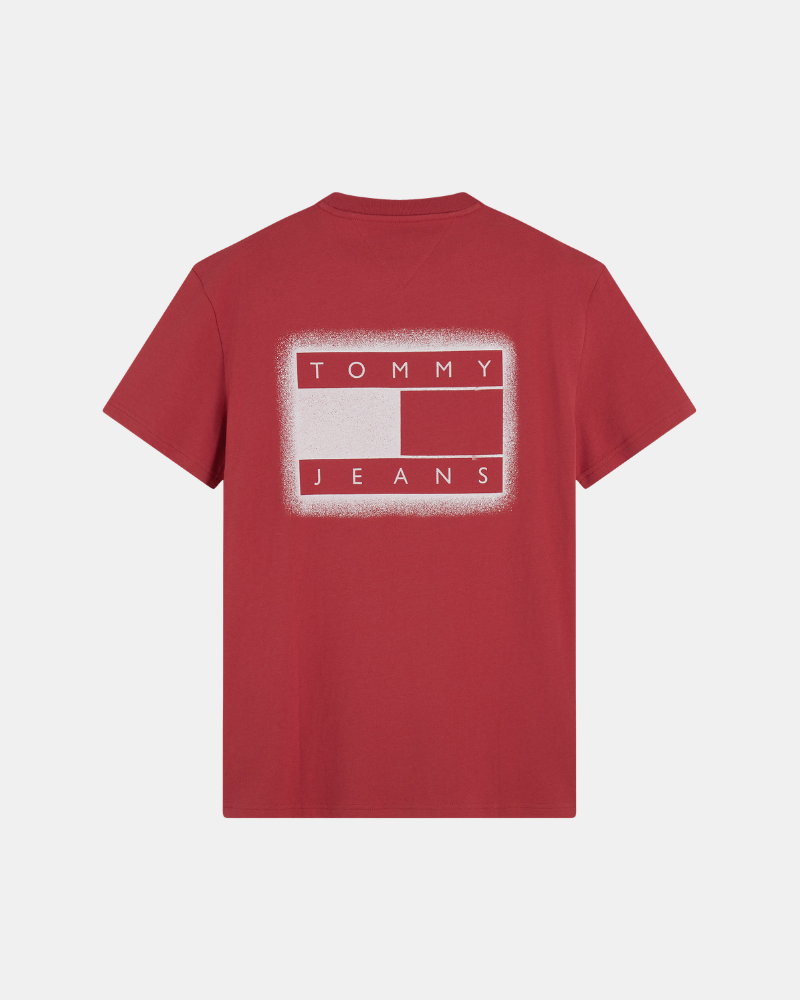 Camisetas Manga curta Homem TOMMY HILFIGER Vermelho DM0DM23886XKA