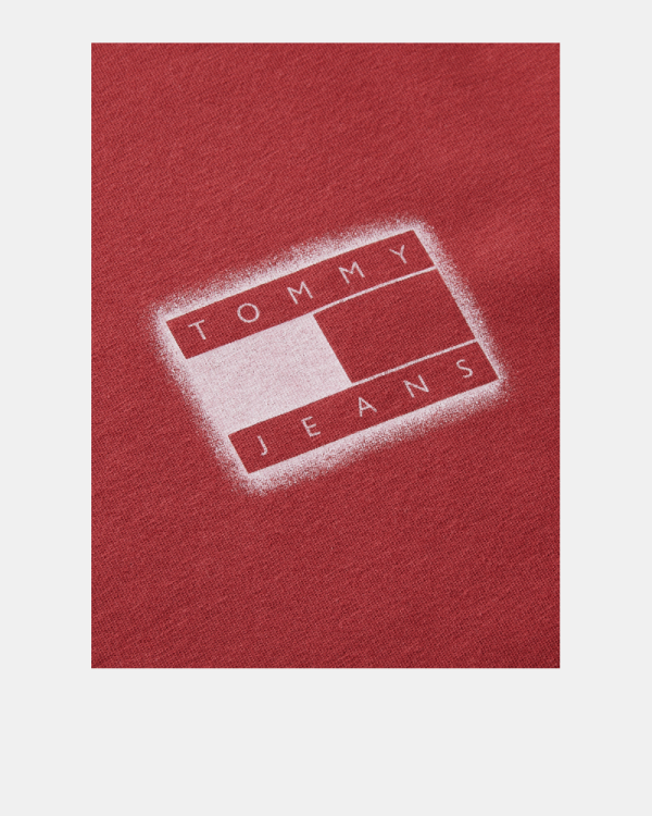 Camisetas Manga curta Homem TOMMY HILFIGER Vermelho DM0DM23886XKA