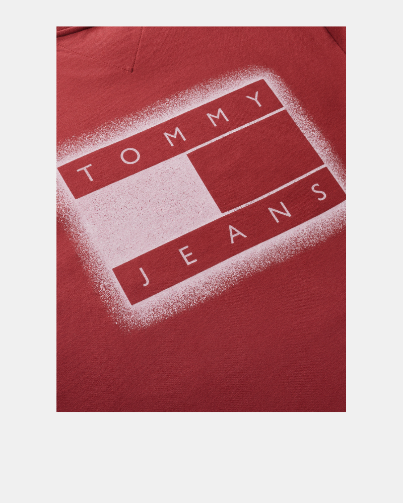 Camisetas Manga curta Homem TOMMY HILFIGER Vermelho DM0DM23886XKA
