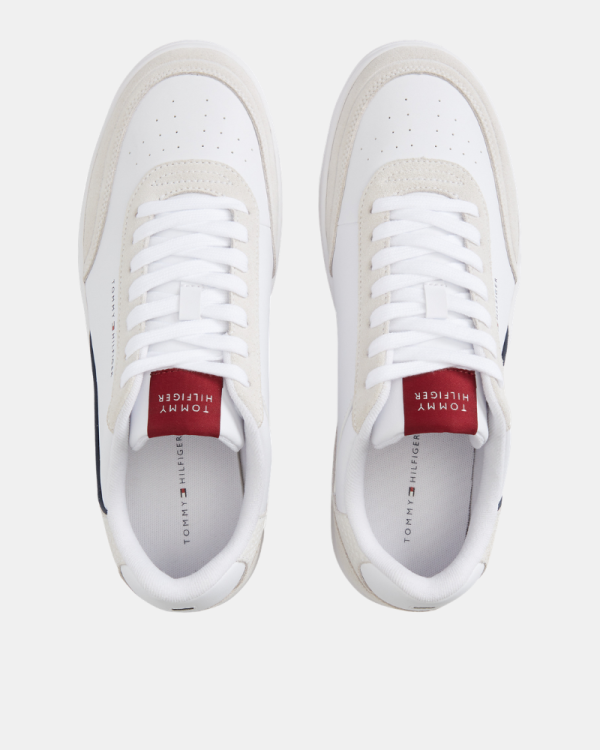 Ténis baixos para homem TOMMY HILFIGER Branco FM0FM06156YBS