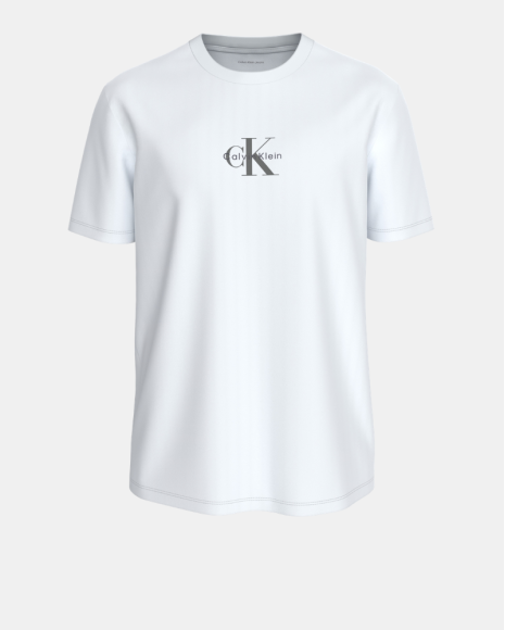 Camisetas Manga corta Hombre CALVIN KLEIN Blanco LV04RB866GYAF
