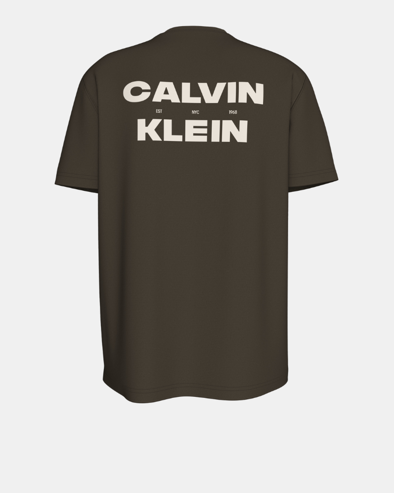Camisetas Manga curta Homem CALVIN KLEIN Verde LV04RJ821GT28