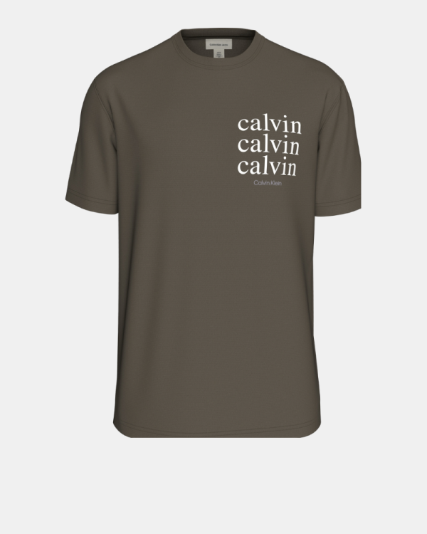 Camisetas Manga corta Hombre CALVIN KLEIN Verde LV04RJ816GT27