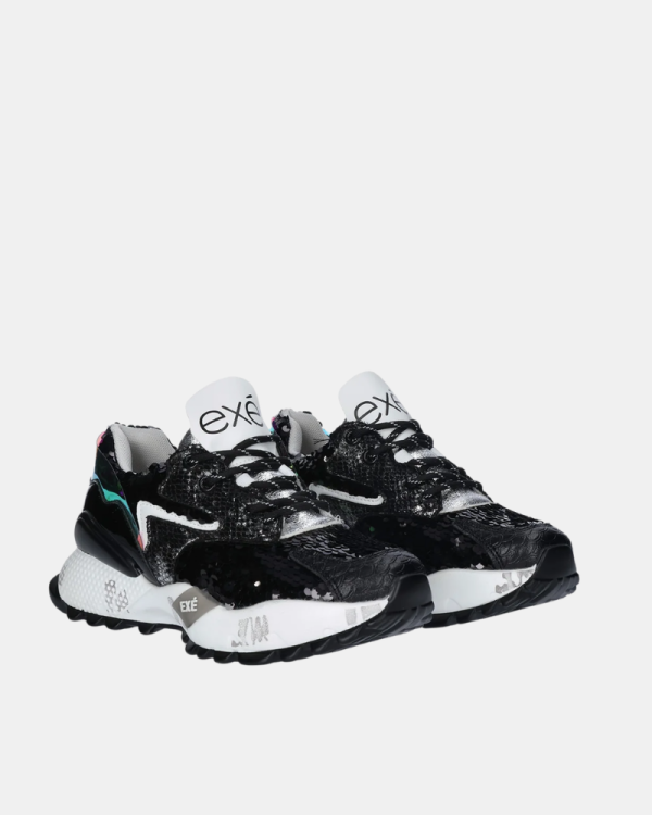 Zapatillas Bajas Mujer EXE Negro D190608 17I