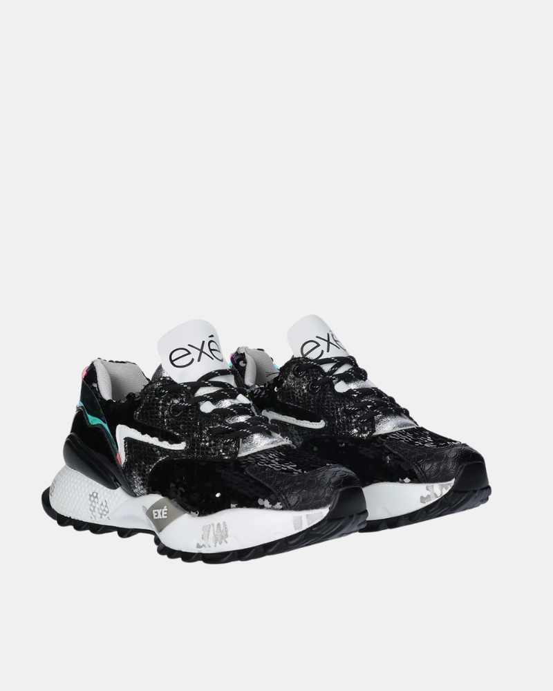 Zapatillas Bajas Mujer EXE Negro D190608 17I