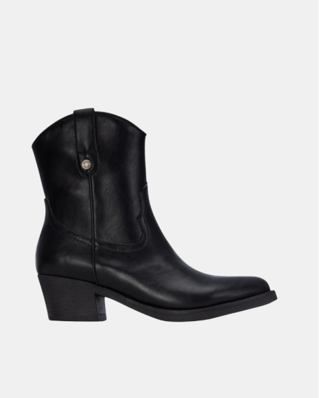 Botines Cowboy Mujer REFRESH Negro 176146